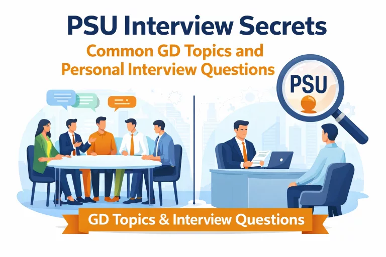 The Ultimate Career Guide to PSU Interview Secrets: GD & PI Mastery