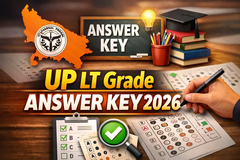 UP LT Grade Answer Key 2026