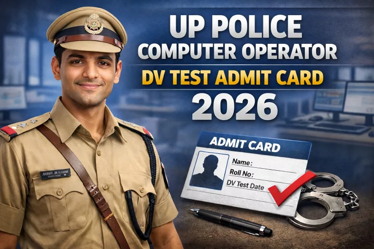 MP Police SI Admit Card 2026