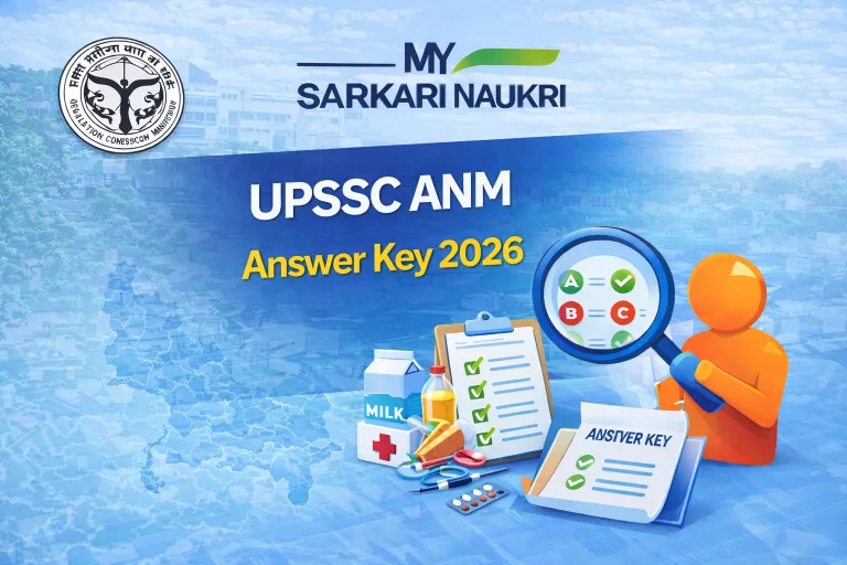 UPSSSC ANM Answer Key 2026