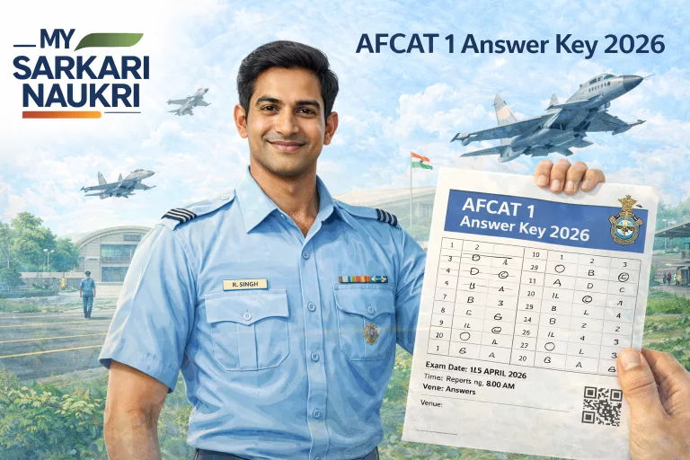 AFCAT 1 Answer Key 2026