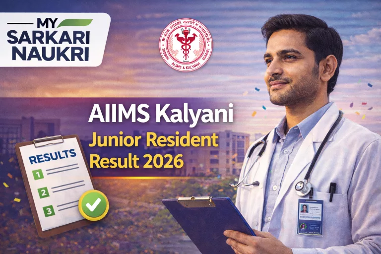 AIIMS Kalyani Junior Resident Result 2026