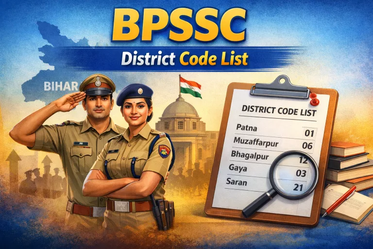 BPSSC District Code List