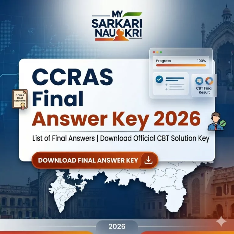 CCRAS Final Answer Key 2026