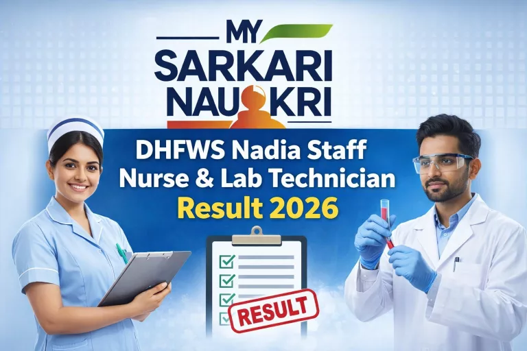 DHFWS Nadia Staff Nurse & Lab Technician Result 2026