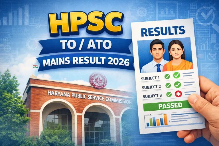 HPSC TO/ ATO Mains Result 2026