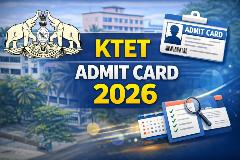 KTET Admit Card 2026