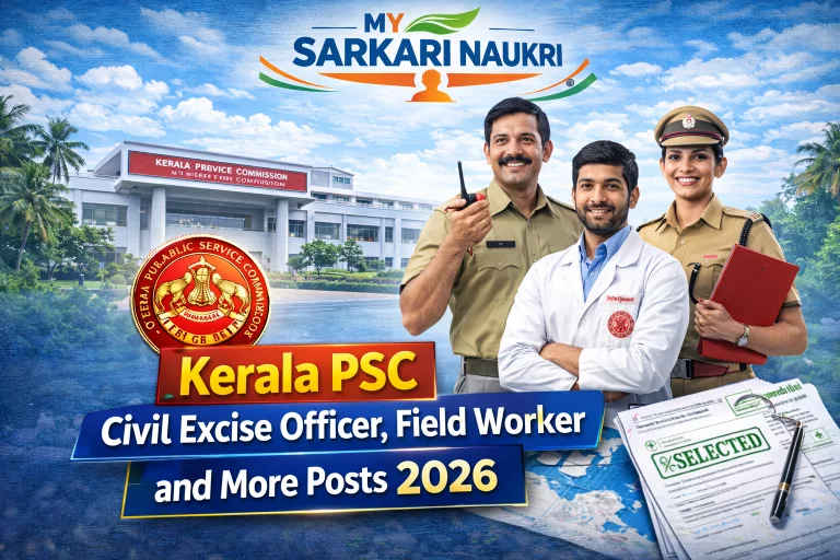 Kerala PSC Civil Excise Officer, Field Worker and More Posts Result 2026