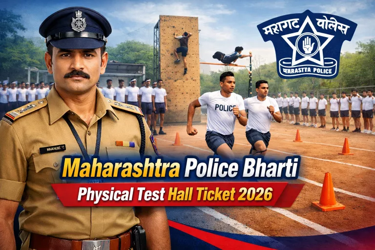 Maharashtra Police Bharti Physical Test Hall Ticket 2026