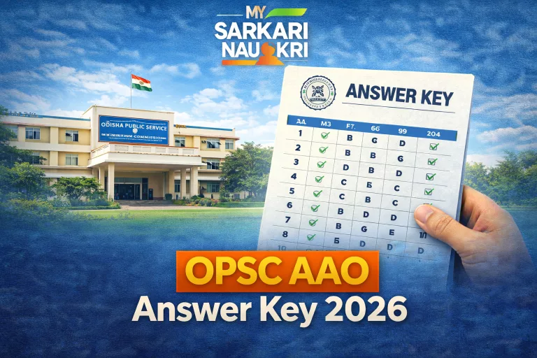 OPSC AAO Answer Key 2026