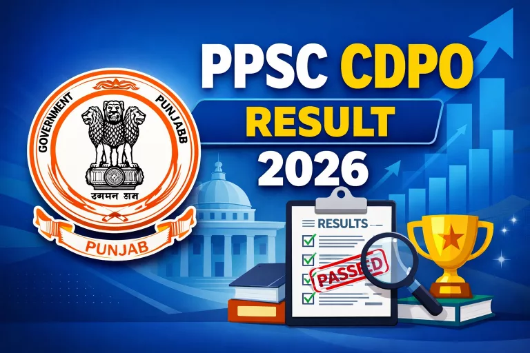 PPSC CDPO Result 2026