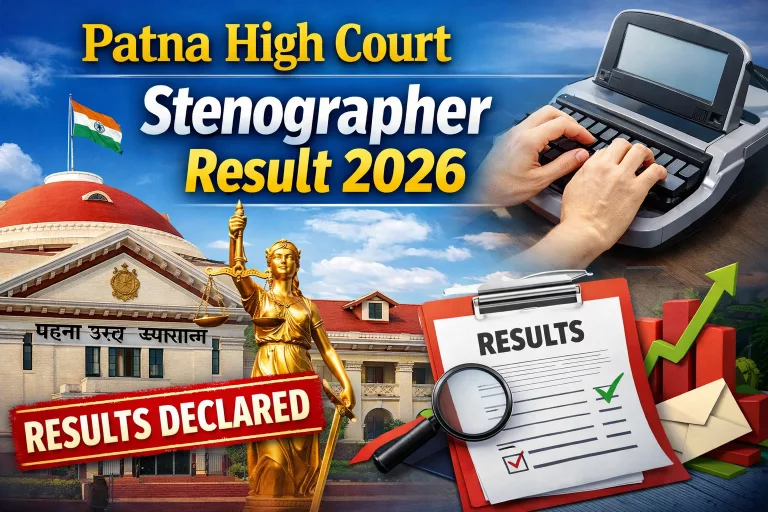 Patna High Court Stenographer Result 2026
