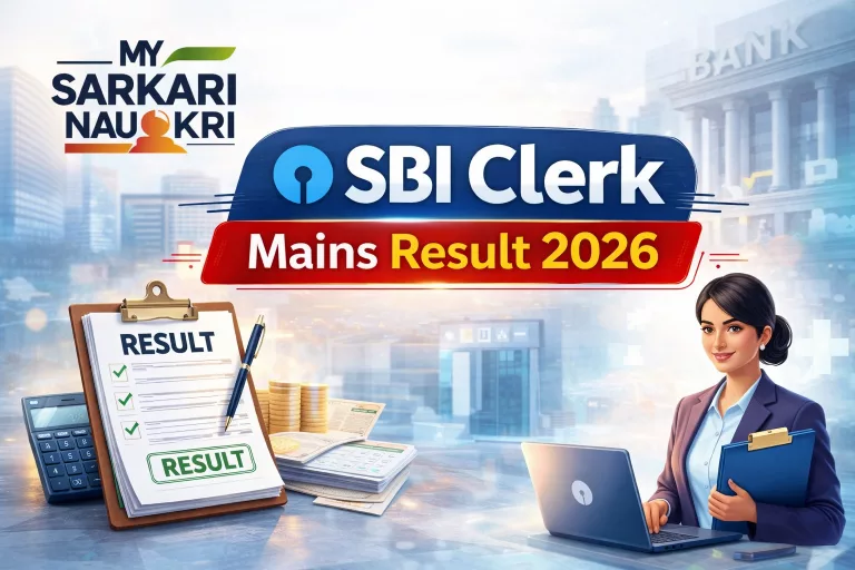 SBI Clerk Mains Result 2026
