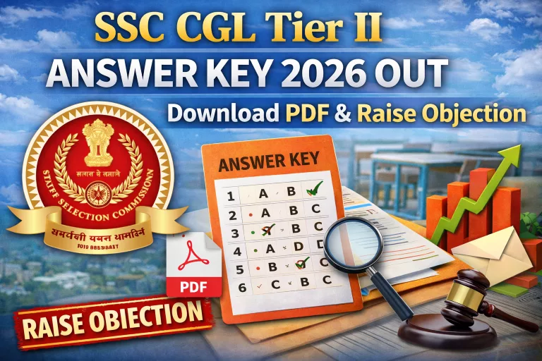SSC CGL Tier II Answer Key 2026