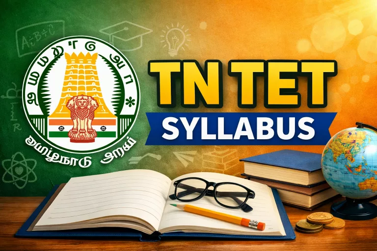 TN TET Syllabus