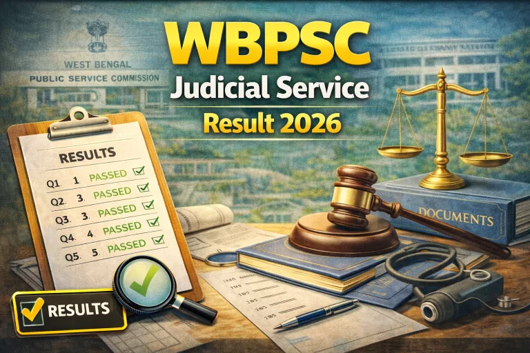 WBPSC Judicial Service Result 2026