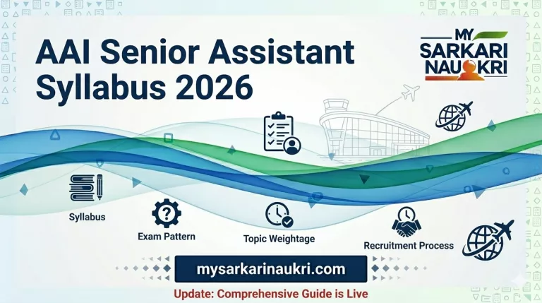 AAI Senior Assistant Syllabus