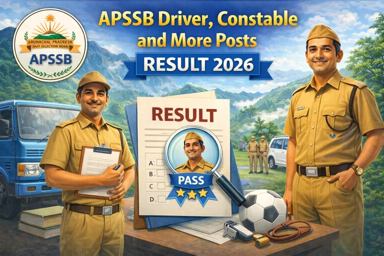 APSSB Driver, Constable and More Posts Result 2026