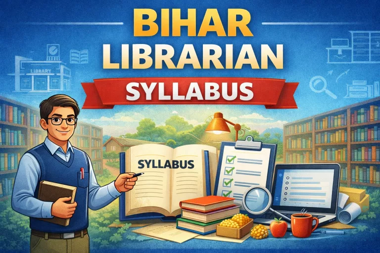 Bihar Librarian Syllabus