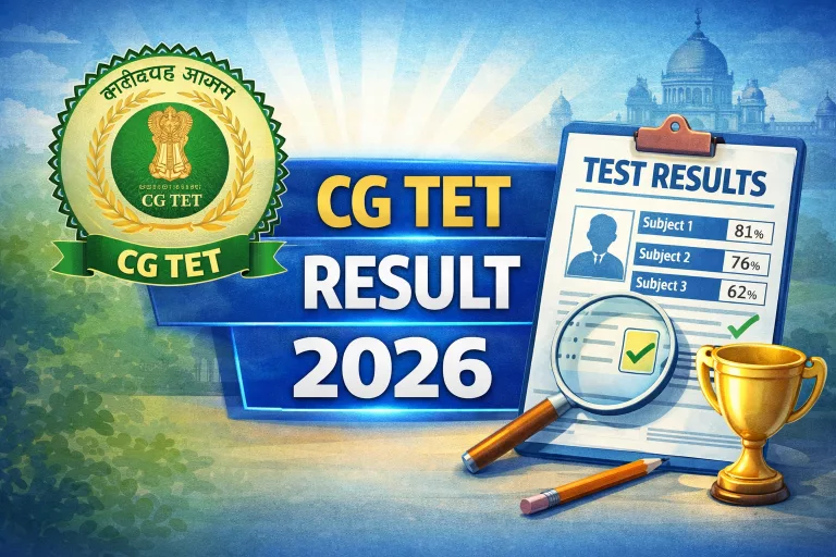 CG TET Result 2026