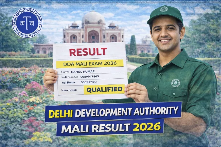 DDA Mali Result 2026