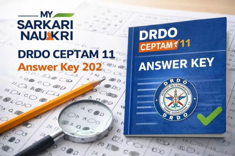 DRDO CEPTAM 11 Answer Key 2026