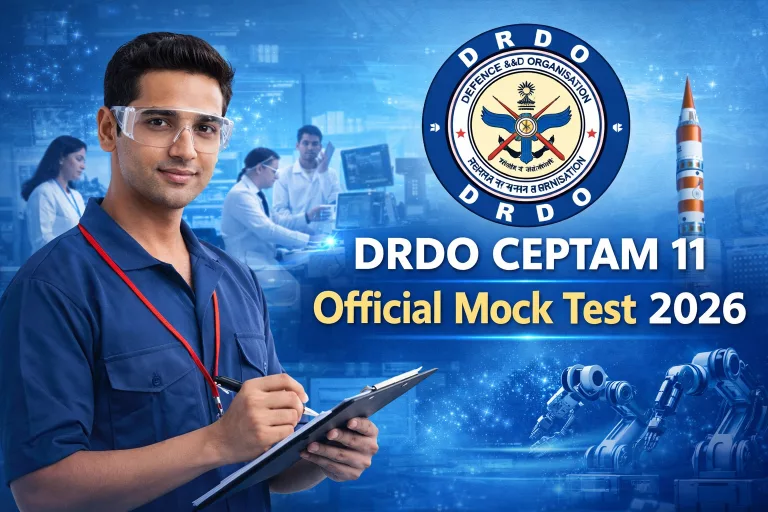 DRDO CEPTAM 11 Official Mock Test 2026