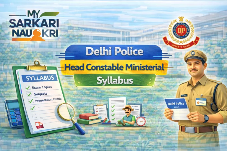 Delhi Police Head Constable Ministerial Syllabus