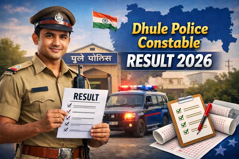Dhule Police Constable Result 2026