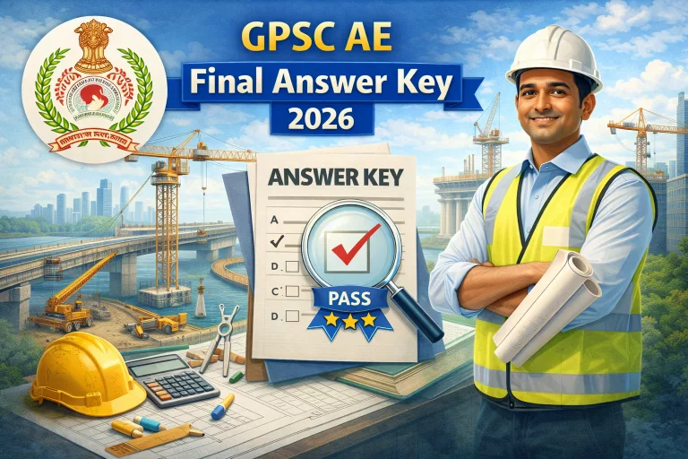 GPSC AE Final Answer Key 2026