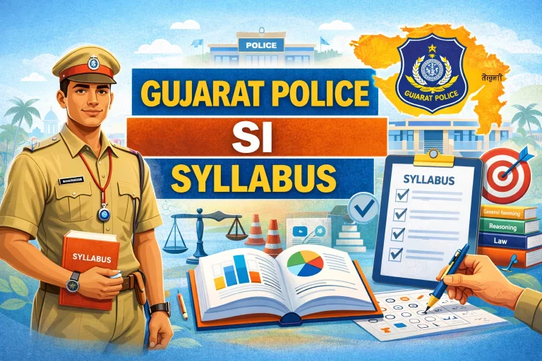 Gujarat Police SI Syllabus