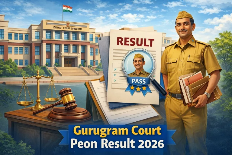 Gurugram Court Peon Result 2026