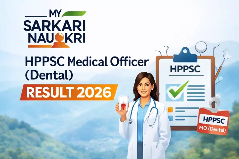 HPPSC Medical Officer (Dental) Result 2026