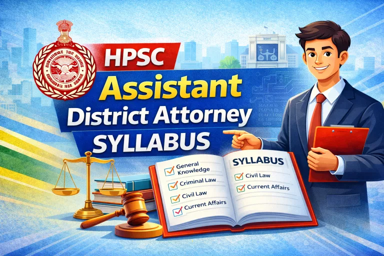 HPSC Assistant District Attorney Syllabus