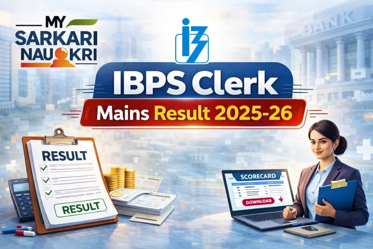 IBPS Clerk Mains Result 2025-26