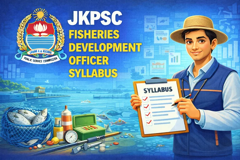 JKPSC Fisheries Development Officer Syllabus