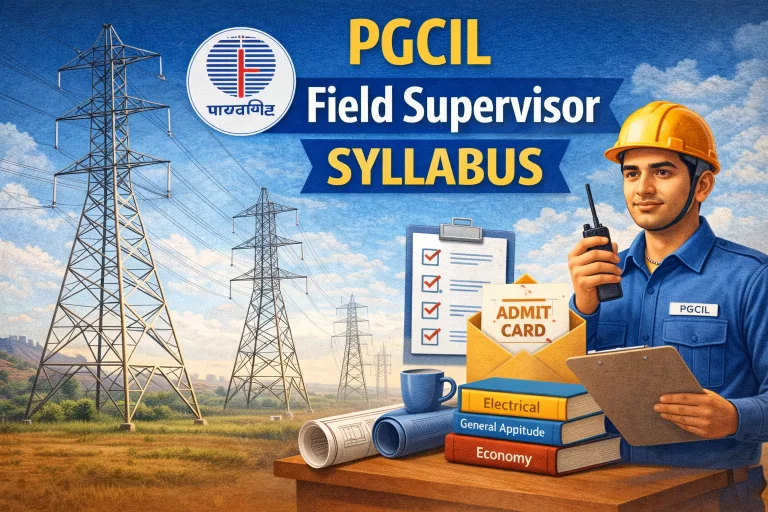 PGCIL Field Supervisor Syllabus