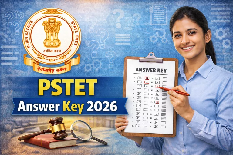 PSTET Answer Key 2026