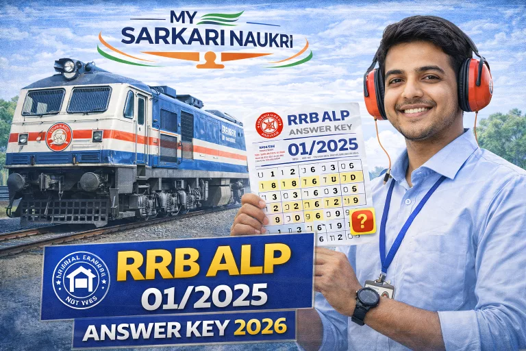 RRB ALP 01/2025 Answer Key 2026