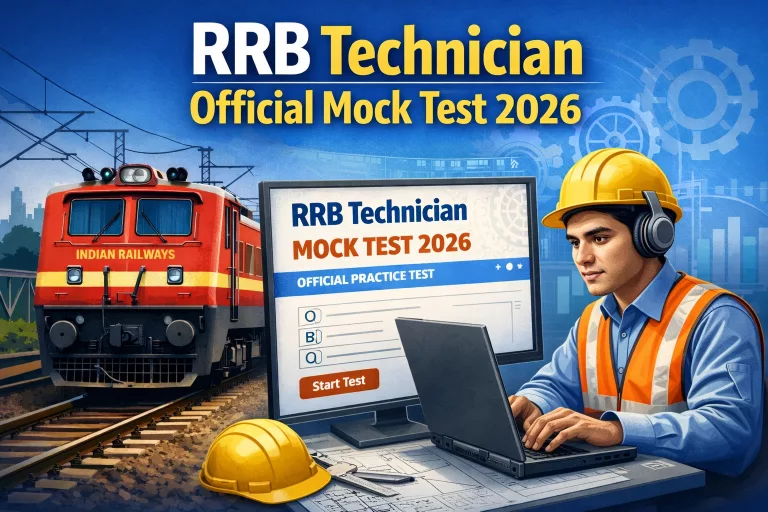RRB Technician Official Mock Test 2026