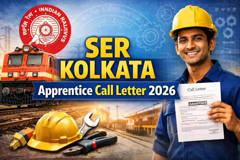 SER Kolkata Apprentice Call Letter 2026