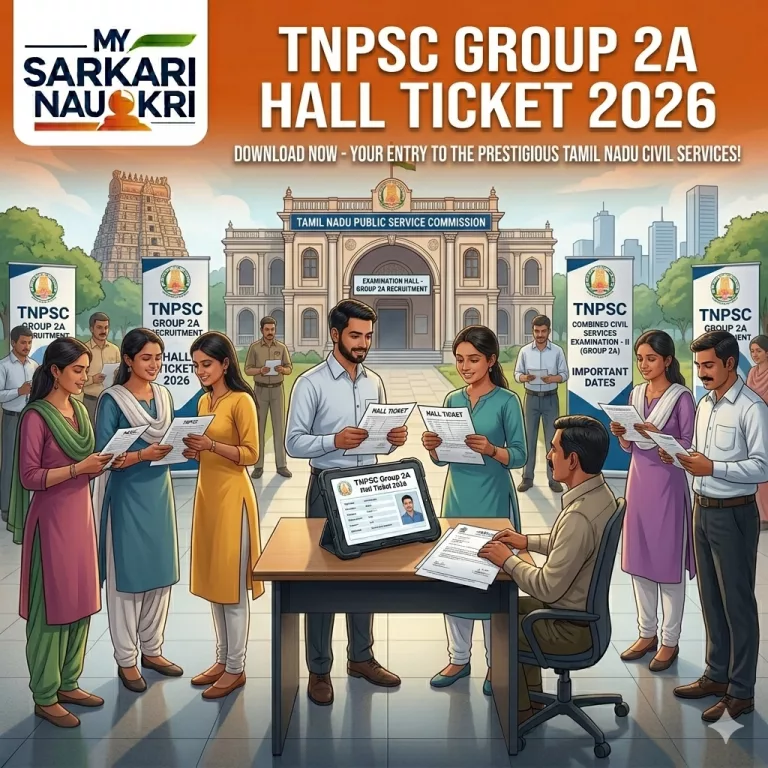 TNPSC Group 2A Hall Ticket 2026