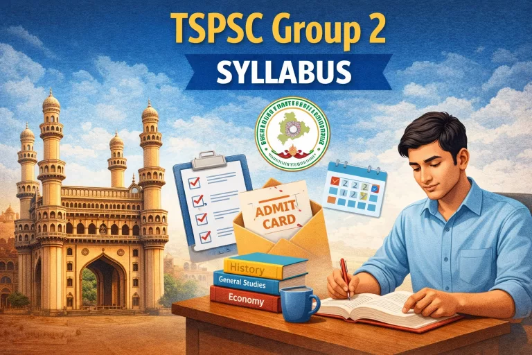 TSPSC Group 2 Syllabus