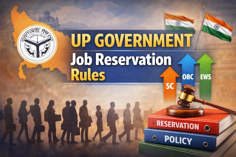 UP Government Job Reservation Rules