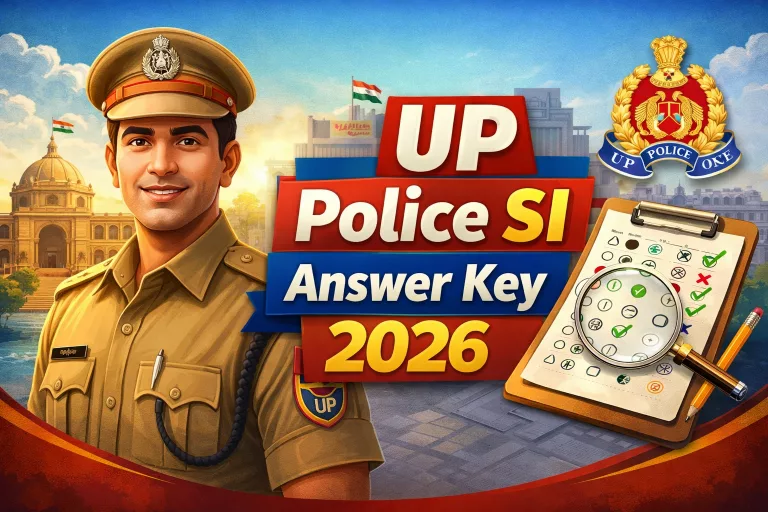 UP Police SI Answer Key 2026