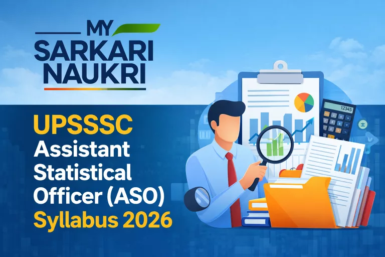 UPSSSC ASO Syllabus