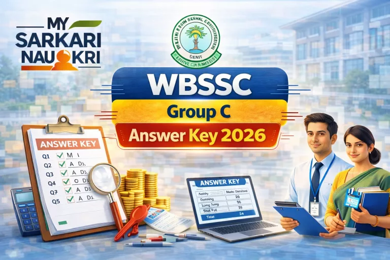 WBSSC Group C Answer Key 2026