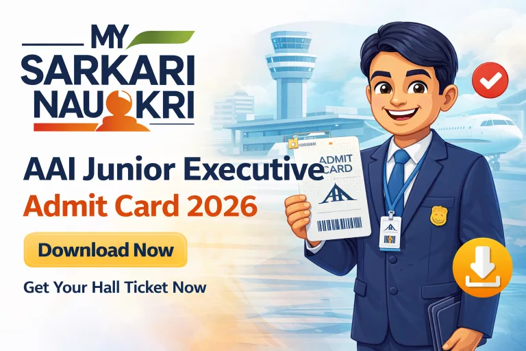 AAI Junior Executive Admit Card 2026