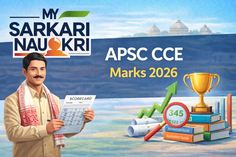 APSC CCE Marks 2026