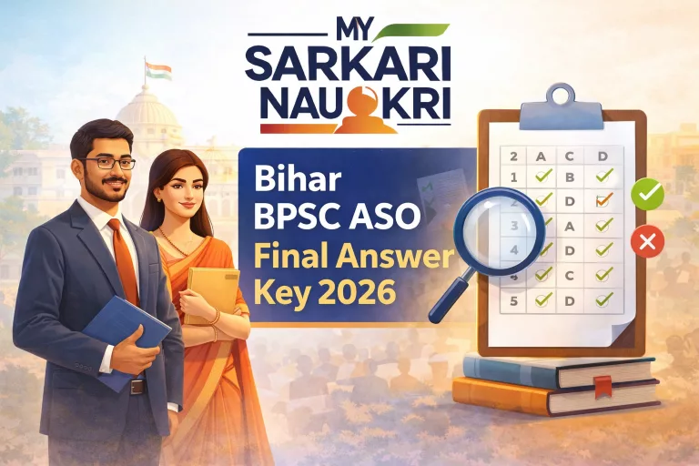 Bihar BPSC ASO Final Answer Key 2026